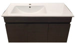 Triple Door Silver Grey S/Steel Basin Cabinet