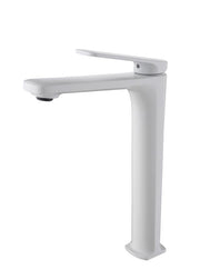 Above Counter Basin Mixer - Matte White