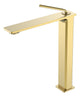 Above Counter Basin Mixer - Matte Gold