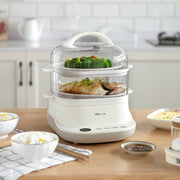 Bear Electronic Control Food steamer 6L - White