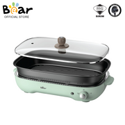 Bear 3 in 1 Multi Grill Pan 4L - Green