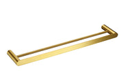 Double Towel Bar (600mm) - Matte Gold