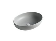 Above Counter Top Basin c/w Waste - Light Grey