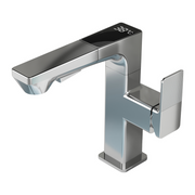 Intelligent Digital Pull-Out Wash Basin Mixer - Chrome