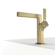 Wash Basin Mixer - Matt Gold