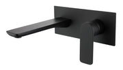 Wall Mixer With Spout - Matt Black