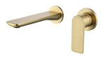 Wall Mixer With Spout - Matt Gold