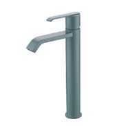 Above Counter Basin Mixer - Matte Grey Green