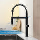 Pillar Sink Mixer - Black