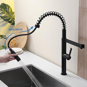 Pillar Sink Mixer - Black