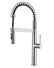 Pillar Sink Mixer - Satin