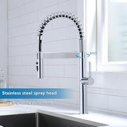 Pillar Sink Mixer - Chrome