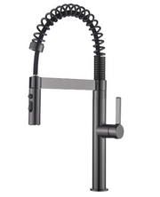 Pillar Sink Mixer - Grey