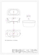 Free Standing 3 Panel Bathtub