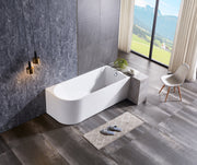 Massage Bath Tub (Right) - White