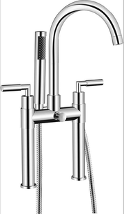 Bath Mixer c/w Hand Shower - Chrome