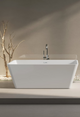 Free Standing Bathtub - White