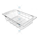 Stainless Steel Adjustable Basket (4857511149613)